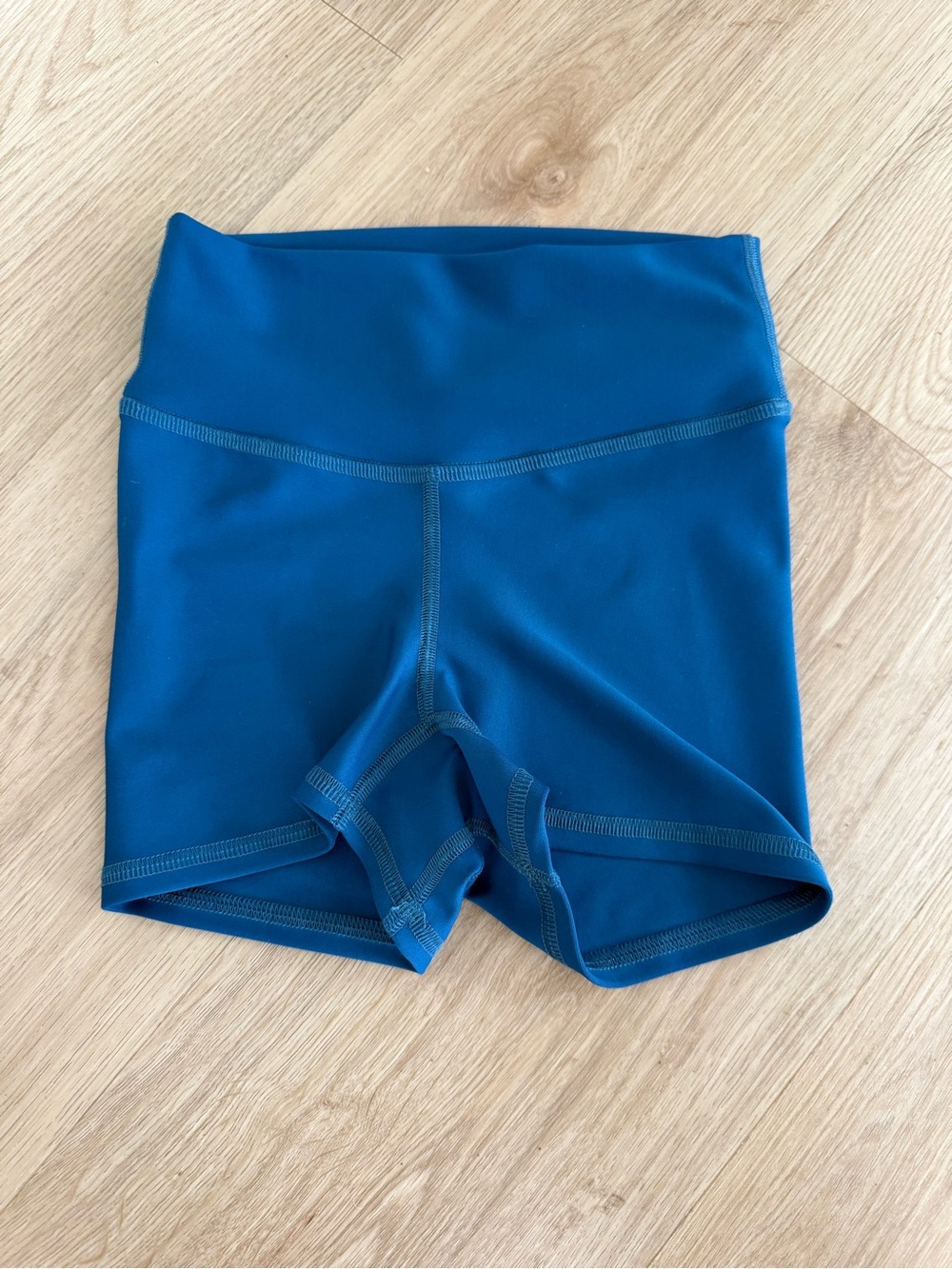 NWOT YL Dark Teal FIVE Dancewear 3” Everyday shorts
